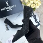 YSL هيلز ، اسود ستراس 🖤💎