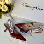 هيلز Dior برغندي ♥️ 5cm