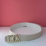 حزام DIOR بيج هاردوير ذهبي 💛