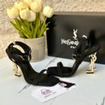 YSL هيلز اسود ستراس 💎