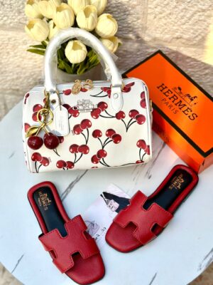 بكج COACH الأحمر 🌹🍒