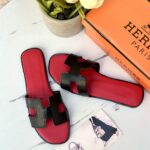 سليبر هيرمز اسود واحمر 🖤♥️