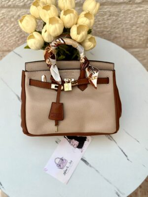 هيرمز بيركن بيج وكمل مع وشاح 🧣👜