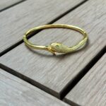 اسوارة snak 🐍 ذهبي