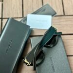 نظارة YSL اسود مع علبة ، مختومة 🖤