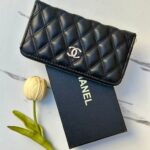 جزدان chanel اسود كبير ⚔️