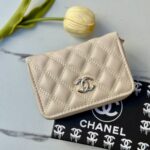 جزدان chanel بيج حجم وسط 🏷️