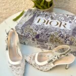 هيلز Dior ابيض 🤍