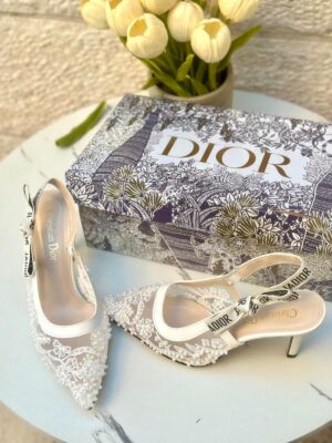 هيلز Dior ابيض 🤍