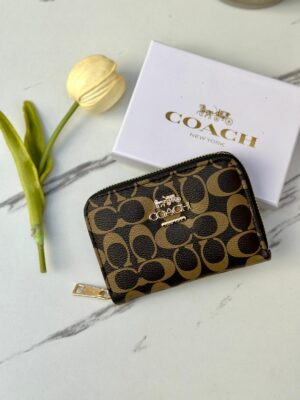 جزدان coach بني معرق 🤎