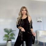 تريننج VERSACE اسود ٣ قطع