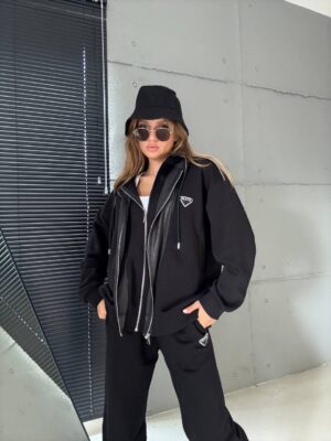 تريننج prada 🖤 قطعتين شتوي