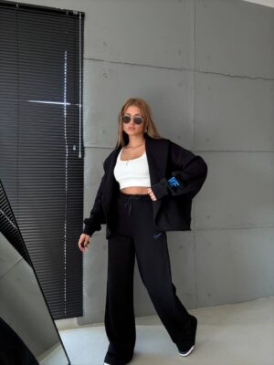 تريننج Nike 🖤🩵 قطعتين شتوي