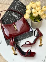 البكج البرغندي اللامع Limited Edition ♥️