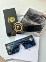 بكج versace (حزام+نظارة) 🖤