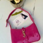 Ysl هوبو فوشي🩷 جلد لامع