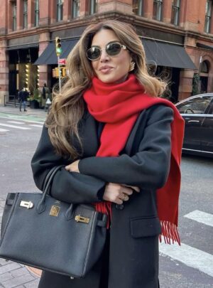 وشاح ميكاسا 🧣♥️