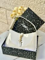 ⁦Ysl هوبو اوف وايت لامع،مع علبة⁩ - الصورة ⁦4⁩