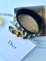 ⁦حزام Dior معرق مع علبة مختوم⁩ - الصورة ⁦2⁩