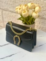 ⁦شنتة غوتشي اسود، غير مختوم 22سم⁩ - الصورة ⁦3⁩