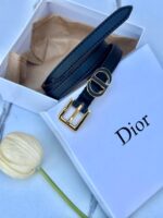 ⁦حزام Dior اسود مع علبة مختوم⁩ - الصورة ⁦2⁩