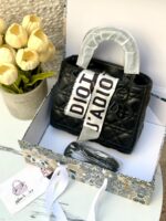 ⁦ليدي ديور اسود مَت،مع علبة،22 سم 🖤⁩ - الصورة ⁦4⁩