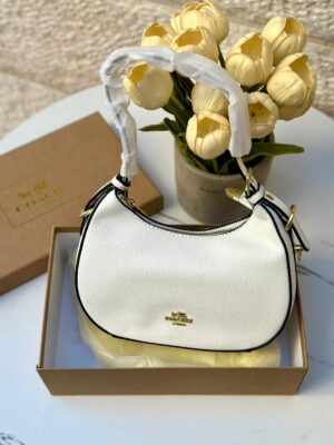 شنتة كوتش كارمن ابيض قاعدة 20سم مع علبة