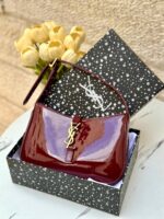 Ysl هوبو برغندي لامع،مع علبة 🔥