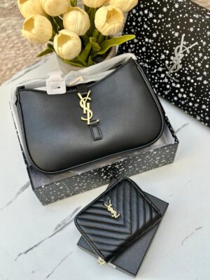 بكج ysl هوبو (حقيبة+محفظة) 🖤