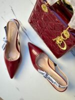 ⁦طقم Dior برغندي ♥️⁩ - الصورة ⁦6⁩