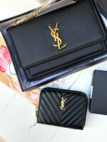 ⁦بكج ysl (حقيبة+محفظة) 🖤⁩ - الصورة ⁦4⁩