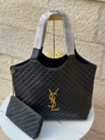 ⁦ysl كبير مع جزدان اضافي 🖤⁩ - الصورة ⁦5⁩