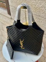 ⁦ysl كبير مع جزدان اضافي 🖤⁩ - الصورة ⁦2⁩