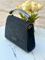 ⁦حقيب valentino ستراس 💎 اسود قاعدة⁩ - الصورة ⁦4⁩