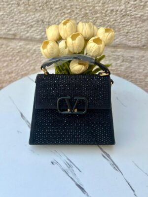 حقيب valentino ستراس 💎 اسود قاعدة