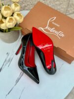 ⁦بكج Louboutin مسكر كامل♥️ ارتفاع 10 سم⁩ - الصورة ⁦7⁩