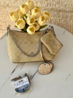 ⁦حفيبة كوتش كروسبودي مع جزدان + مرآة + حزام طويل⁩ - الصورة ⁦2⁩