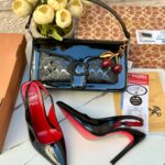 بكج Louboutin مسكر من الامام♥️ ارتفاع 10 سم