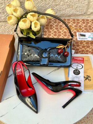 بكج Louboutin مسكر من الامام♥️ ارتفاع 10 سم