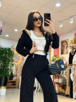 طقم ysl اسود 3 قطع 🖤